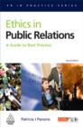 Image for Ethics in public relations: a guide to best practice