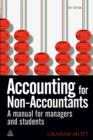 Image for Accounting for non-accountants: a manual for managers and students