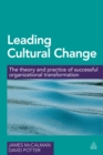 Image for Leading cultural change: the theory and practice of successful organizational transformation