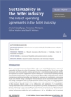 Image for Case Study: Sustainability in the Hotel Industry: The Role of Operating Agreements in the Hotel Industry