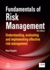 Image for Fundamentals of risk management: understanding, evaluating and implementing effective risk management