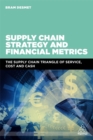 Image for Supply chain strategy and financial metrics  : the supply chain triangle of service, cost and cash