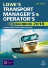 Image for Lowe&#39;s transport manager&#39;s and operator&#39;s handbook 2018