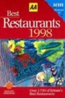 Image for Best restaurants 1998