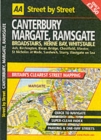 Image for AA Street by Street Canterbury, Margate