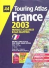 Image for AA touring atlas France 2003