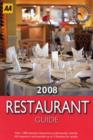 Image for Restaurant guide 2008