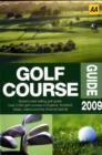 Image for The 2009 golf course guide