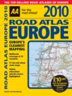 Image for AA 2010 road atlas Europe
