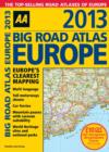 Image for AA Big Road Atlas Europe