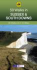 Image for 50 walks in Sussex &amp; South Downs  : 50 walks of 2-10 miles