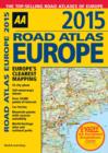Image for AA Road Atlas Europe 2015