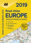 Image for AA Road Atlas Europe 2019