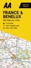 Image for AA Road Map France, Belgium &amp; the Netherlands