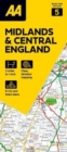 Image for AA Road Map Midlands &amp; Central England