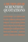 Image for A Dictionary of Scientific Quotations