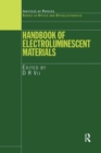 Image for Handbook of Electroluminescent Materials
