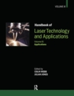 Image for Handbook of Laser Technology and Applications, Volume 3