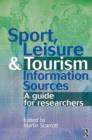 Image for Sport, leisure &amp; tourism  : information sources