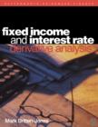 Image for Fixed Income and Interest Rate Derivative Analysis