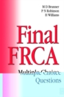 Image for Final FRCA