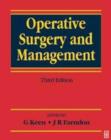 Image for OPERATIVE SURGERY MANAGEMENT 3ED