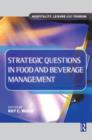 Image for Strategic questions in food and beverage management