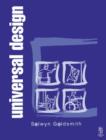 Image for Universal design  : a manual of practical guidance for architects
