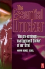 Image for The essential Drucker  : selections from the management works of Peter F. Drucker