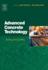 Image for Advanced concrete technology4: Testing and quality