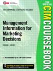 Image for Management information for marketing decisions, 2001-2002