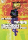 Image for Managing stakeholders in software development projects