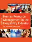Image for Human resource management in the hospitality industry  : an introductory guide