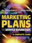 Image for Marketing plans for service businesses  : a complete guide