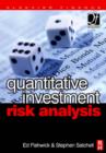 Image for Quantitative Investment Risk Analysis