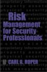 Image for Risk Management for Security Professionals