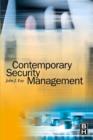 Image for Contemporary Security Management
