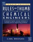 Image for Rules of Thumb for Chemical Engineers