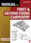 Image for Manual of First and Second Fixing Carpentry