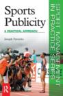 Image for Sports publicity  : a practical approach