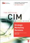 Image for Strategic marketing decisions, 2007-2008
