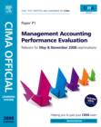 Image for CIMA Learning System Management Accounting Performance Evaluation