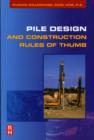 Image for Pile Design and Construction Rules of Thumb