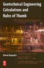 Image for Geotechnical engineering calculations and rules of thumb