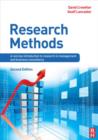 Image for Research methods  : a concise introduction to research in management and business consultancy