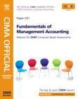 Image for Fundamentals of Management Accounting