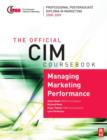 Image for Managing marketing performance 2008-2009
