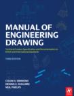 Image for Manual of engineering drawing