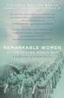 Remarkable women of the Second World War  : a collection of untold stories - Panton Bacon, Victoria