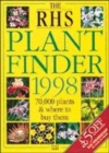 Image for The RHS plant finder 1998-99